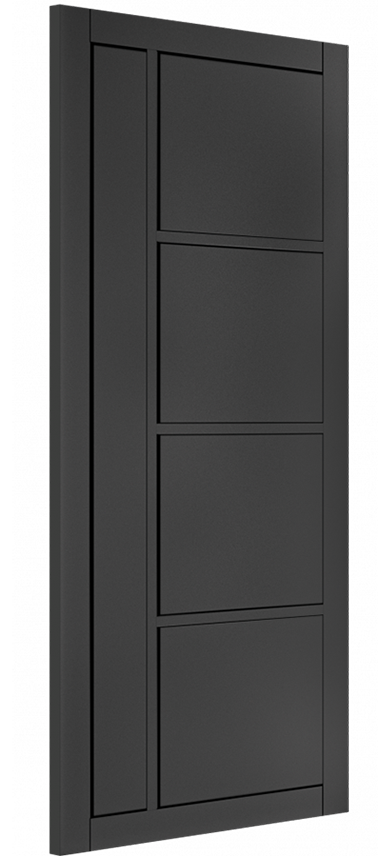 Brixton Black Internal Door (pre-finished)