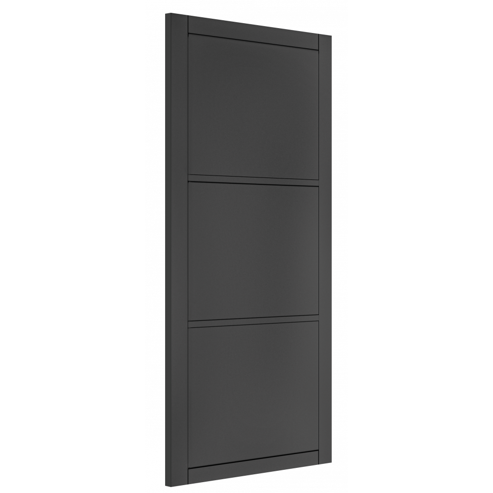 Camden Black (pre-finished) Internal Door
