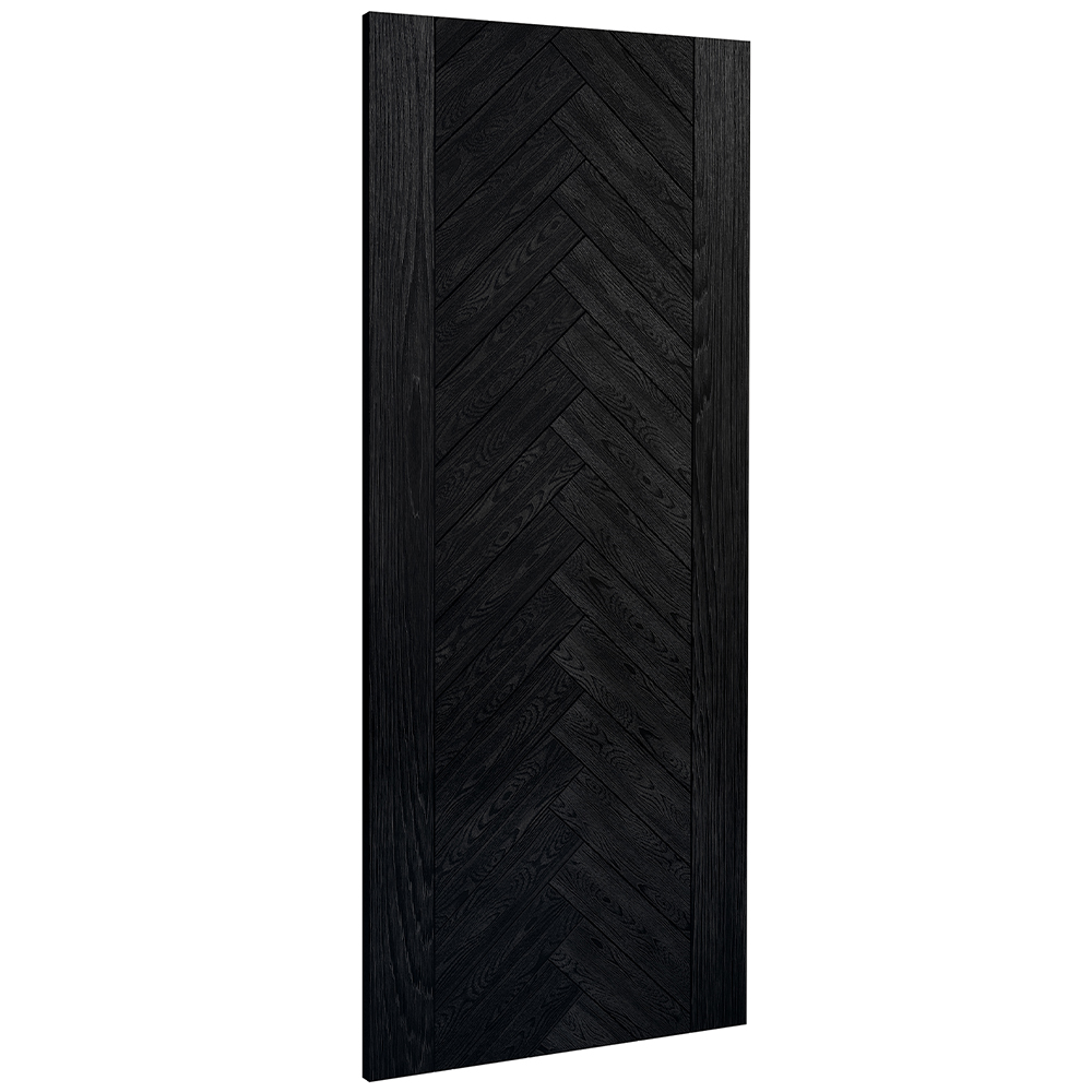 Fontaine Brushed Black Internal Door (18mm Lippings)