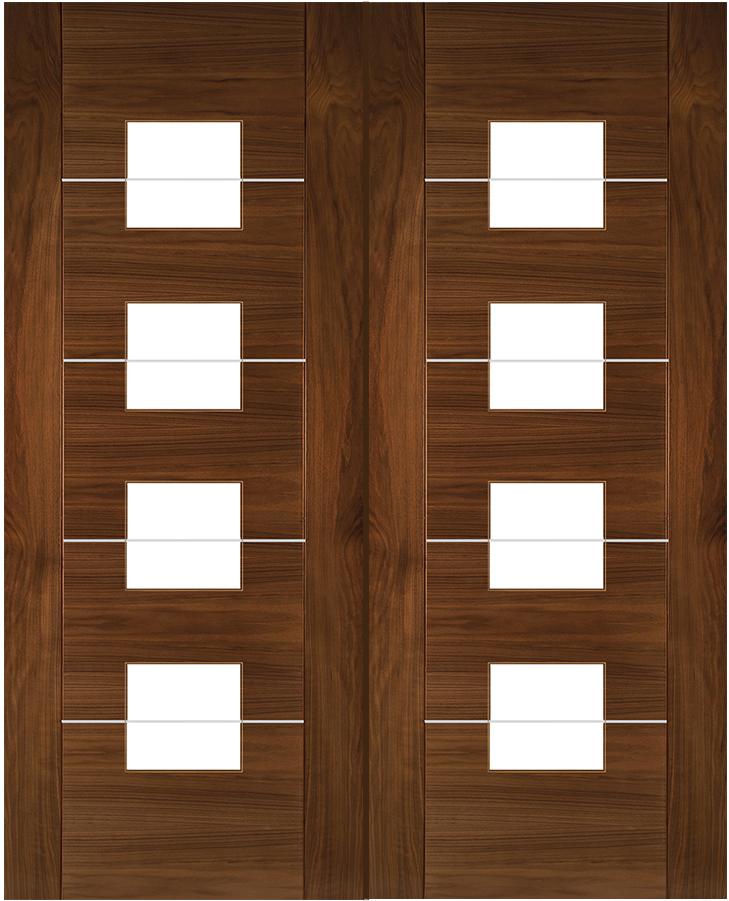 Valencia Walnut Double Door (pre-finished)