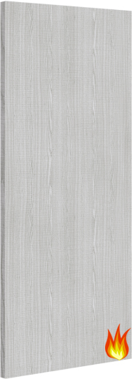 Flush Light Grey Internal Fire Door (pre-finished) FD30