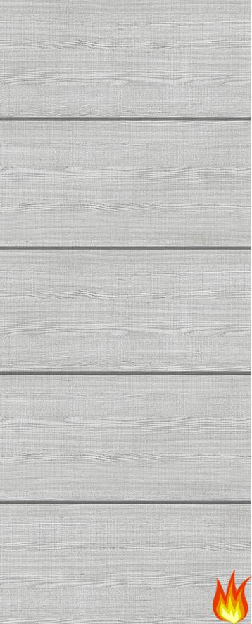 D103 Light Grey with Horizontal Inlays Fire Door FD30