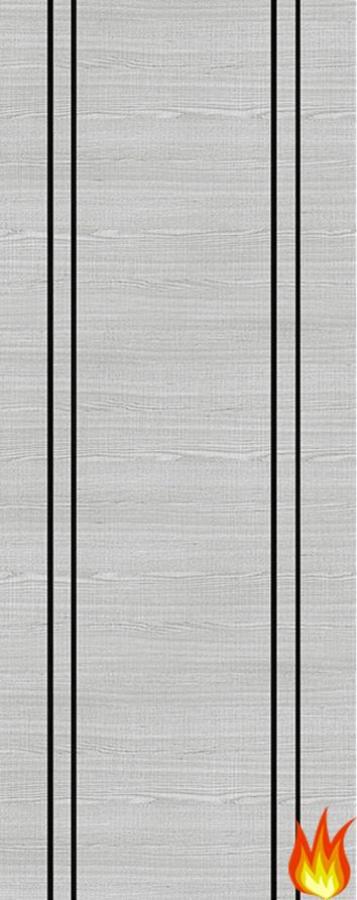 Light Ash Grey/Dark Grey Inlays Fire Door FD30-copy