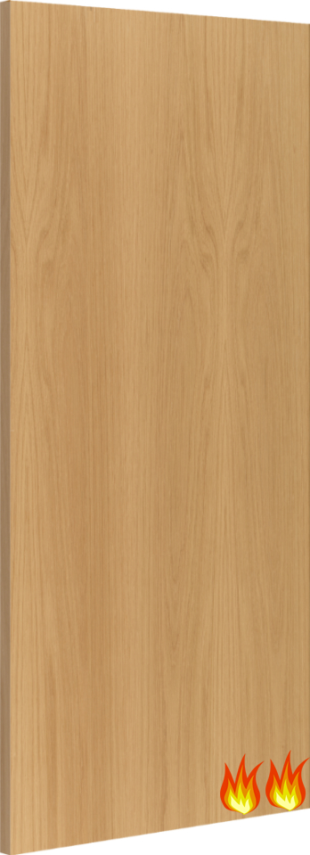 Flush Internal Oak 60 Minute Fire Door (FD60)