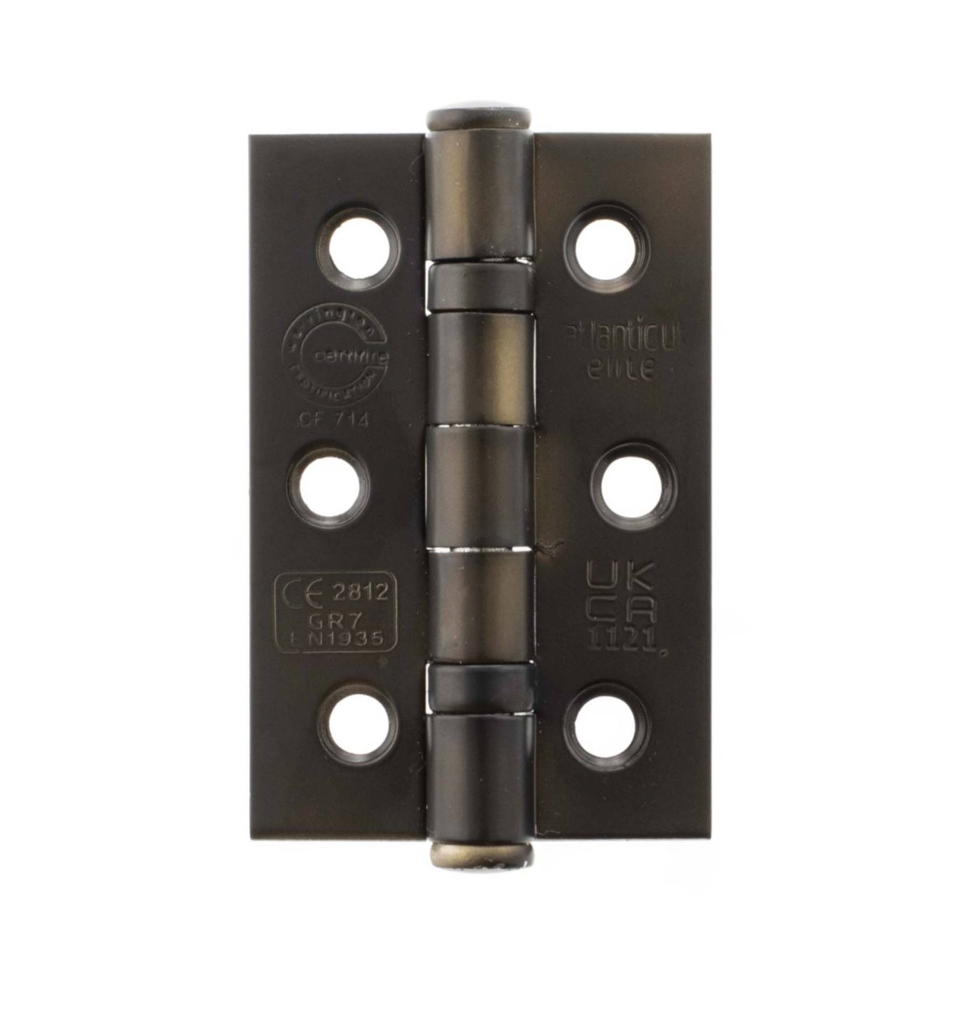 Set of Two Ball Bearing Hinges - Urban Dark Bronze