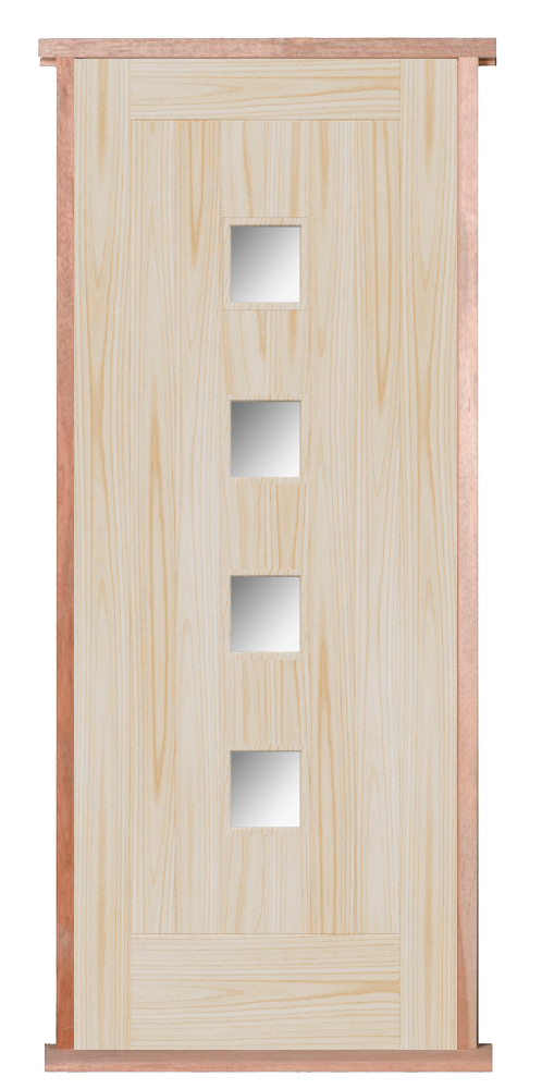 Siena External Solid Accoya Pre-hung Door