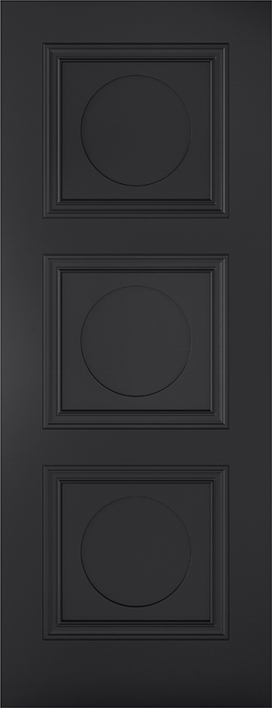 Antwerp Black Primed Internal Door