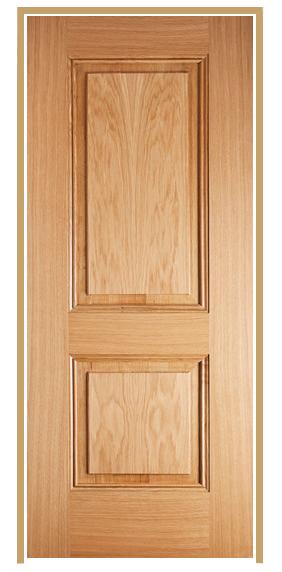 Arnhem Oak Prehung Internal Door (pre-finished)