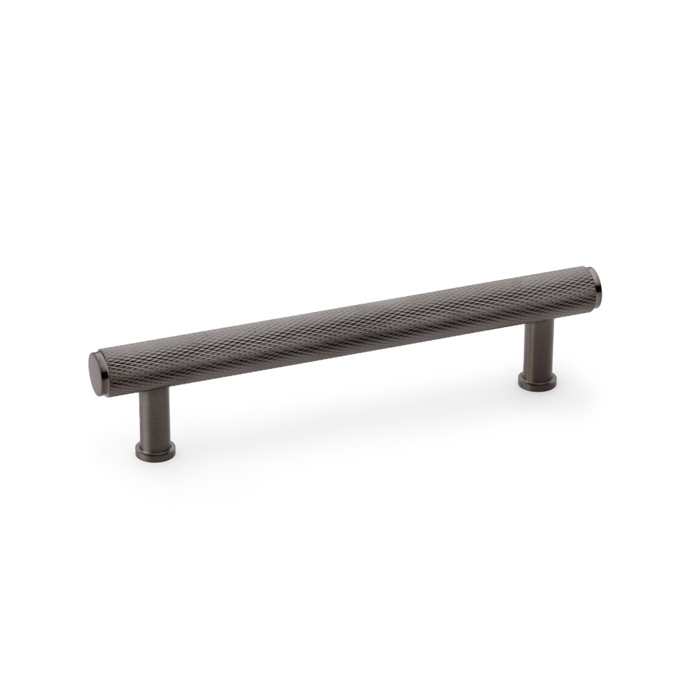 Crispin Knurled T-bar Cupboard Pull Handle (Dark Bronze PVD)