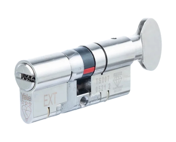 Yale Platinum 3 Star Euro Profile Cylinder T/Turn