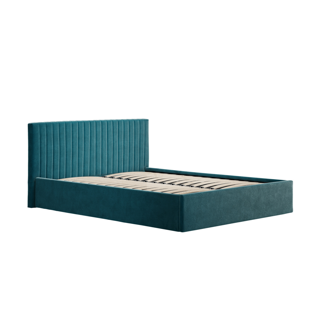 Berlin Teal King-Size Bed