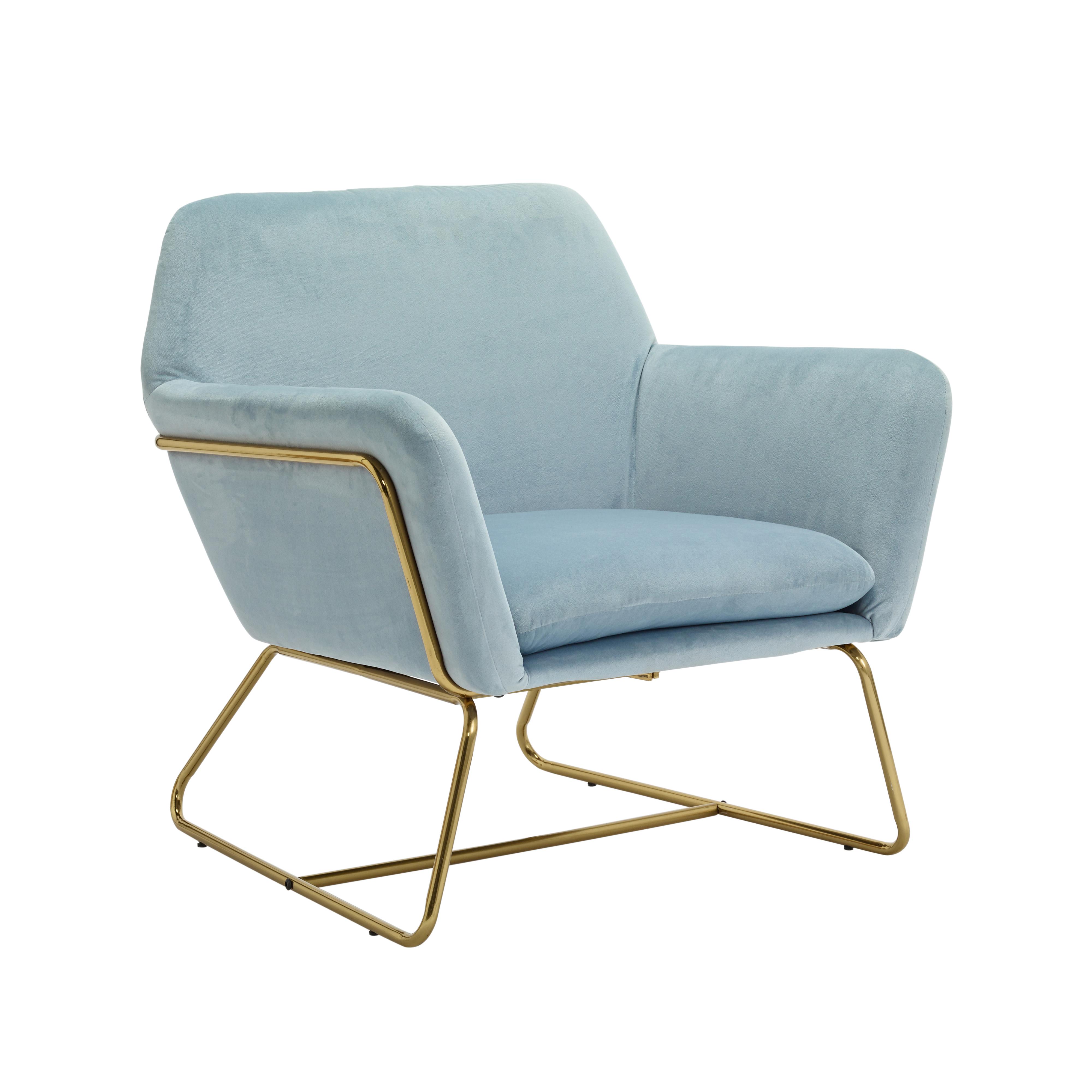 Charles Sky Blue Chair