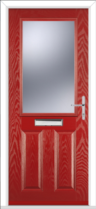 2 Panel 1-Light GRP Composite Doorset (1.2 W/m²K u value)