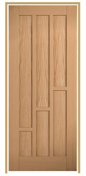 Coventry Internal Oak Prehung Door (un/pre-finished)