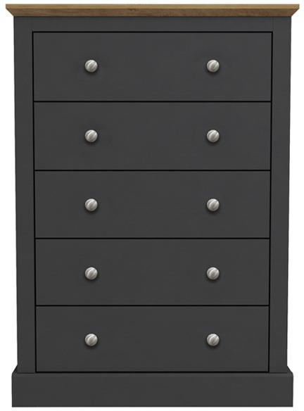 Devon Charcoal Chest of Drawers