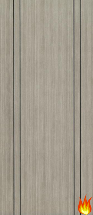 Capri Light Grey Laminate Internal Fire Door (pre-finished)