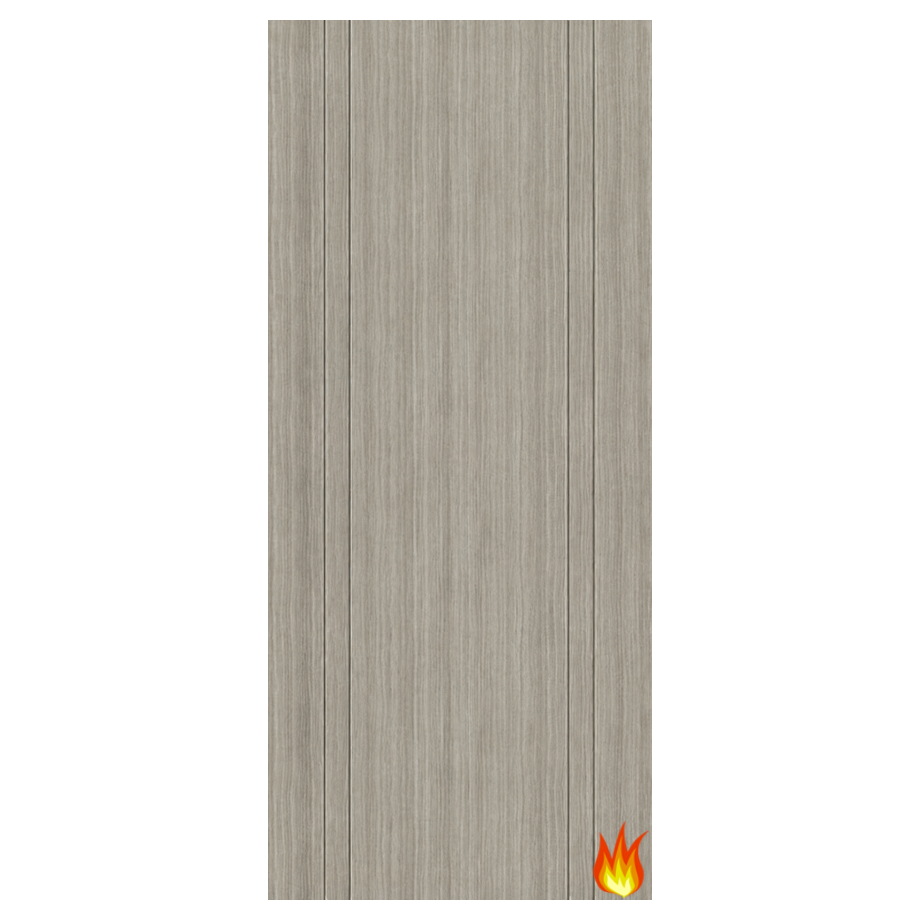 Capri Light Grey Laminate Fire Door (pre-finished)