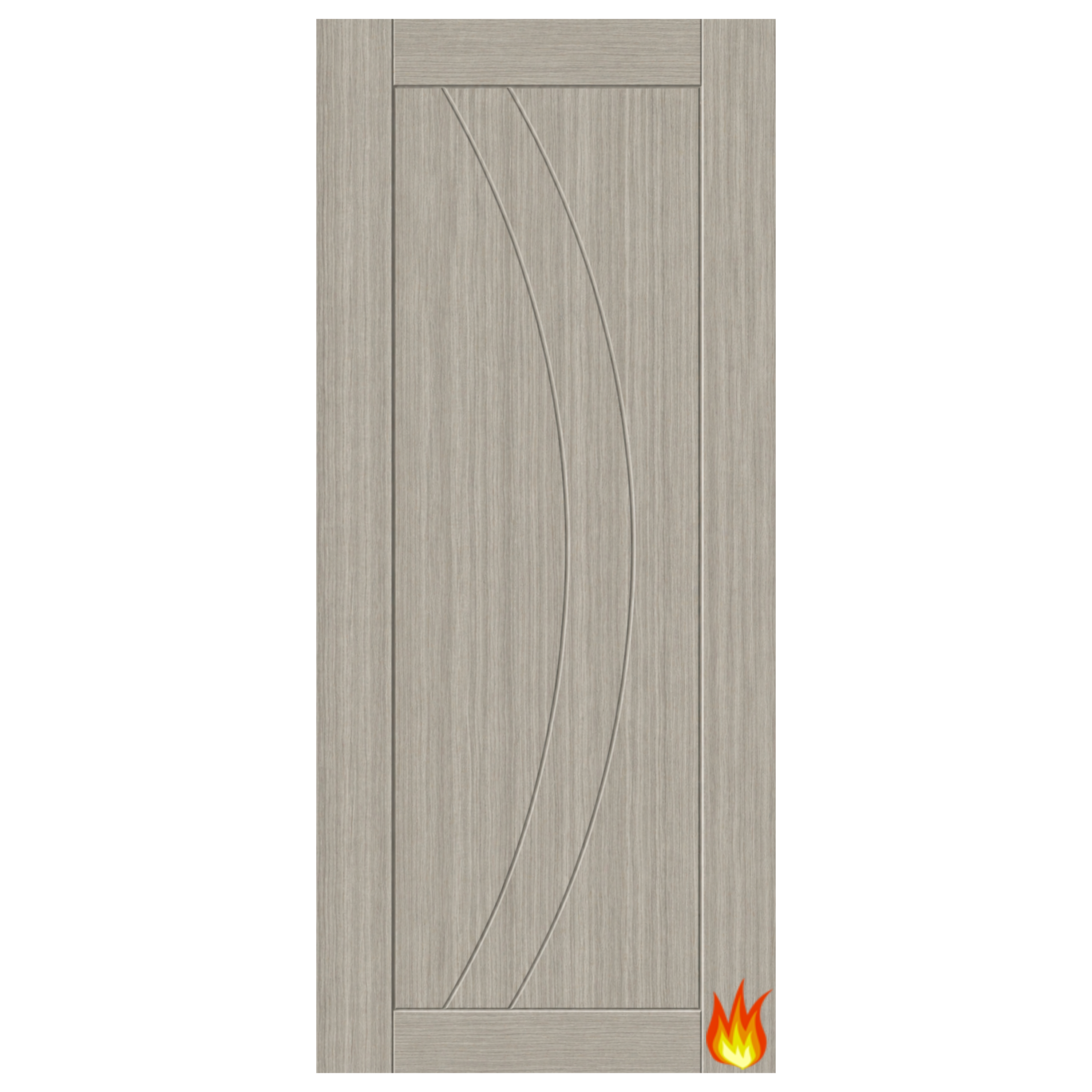 Sorrento Laminate Grey Internal Fire Door (FD30)