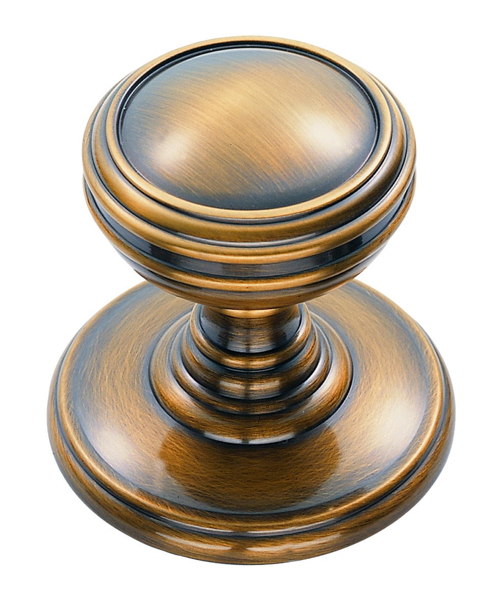 Delamain Wardrobe/Cupboard Knob - Florentine Bronze