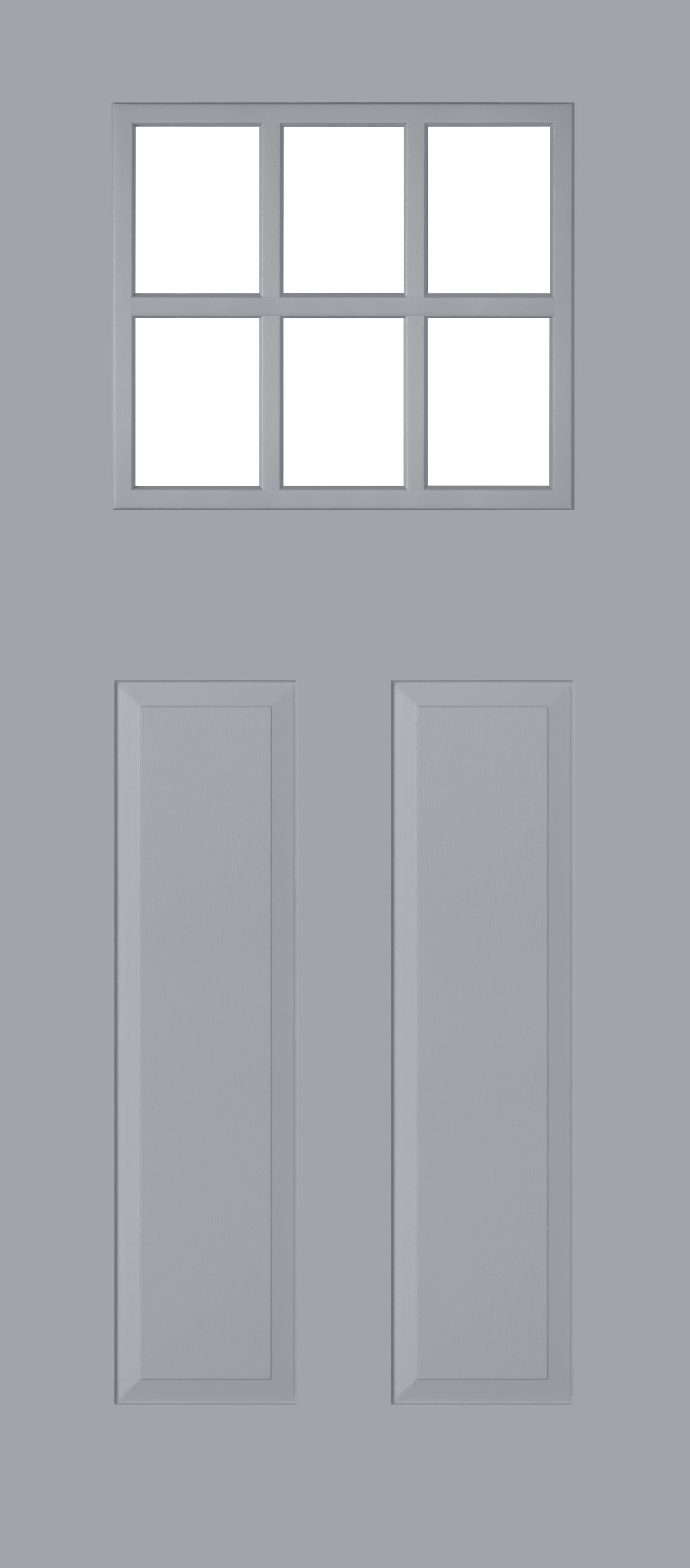 Dorset with Clear Glass Thermal External Door (Part L)