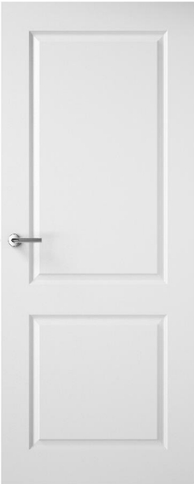 2 Panel White Internal Door (pre-finished)