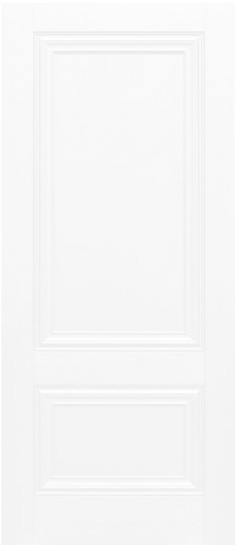 Lyon Laminate 2 Panel White Internal Door (pre-finished)