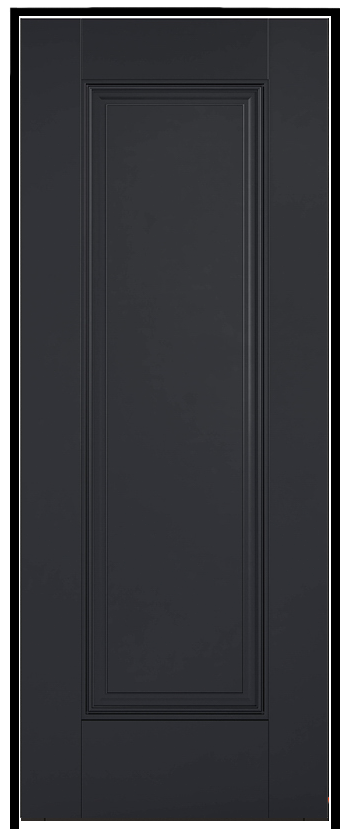 Eindhoven Black Prehung Internal Door