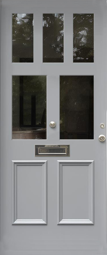 Gaskell 2 Panel 5 Light External Hardwood Door (made to measure)