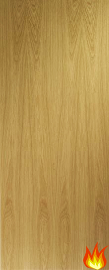 Flush Internal Oak Fire Door FD30 (pre-finished)