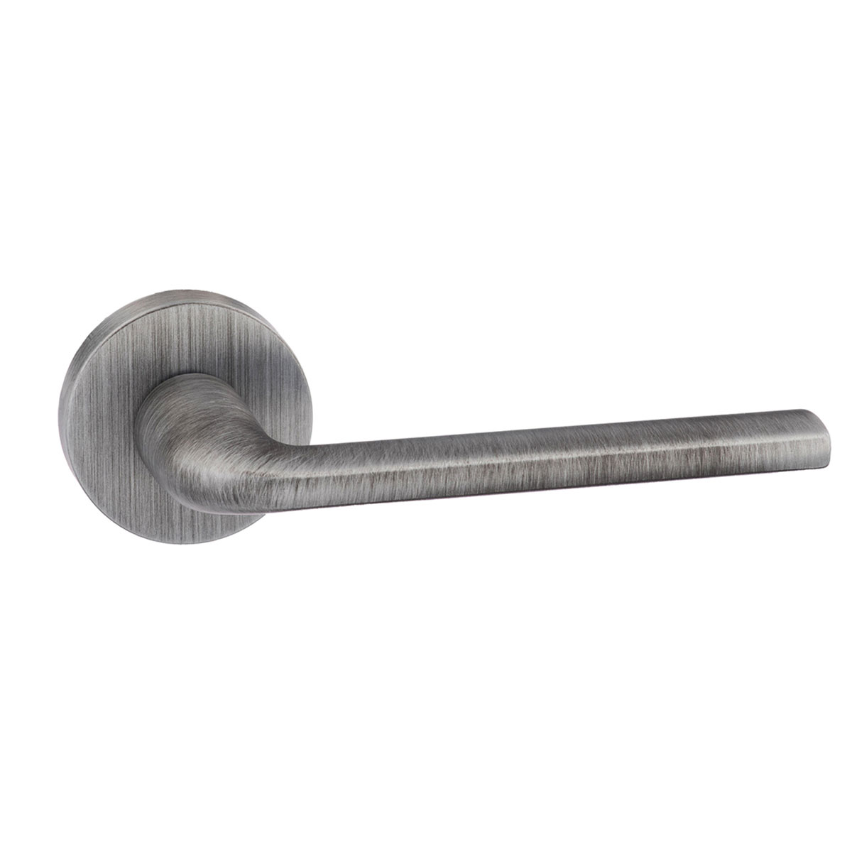 Forme Milly Designer Lever on Minimal Round Rose - Urban Graphite