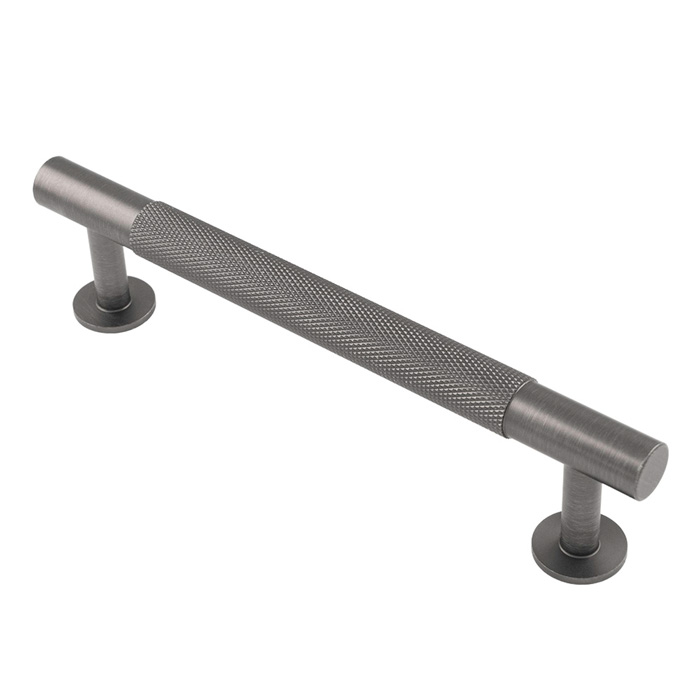Knurled Kitchen & Cupboard Pull Handle - Anthracite
