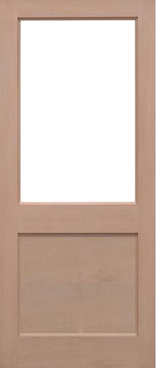 2XG Hemlock External Door (unglazed)