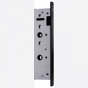 Manhattan Slim Magnetic Bathroom Lock (matt black)