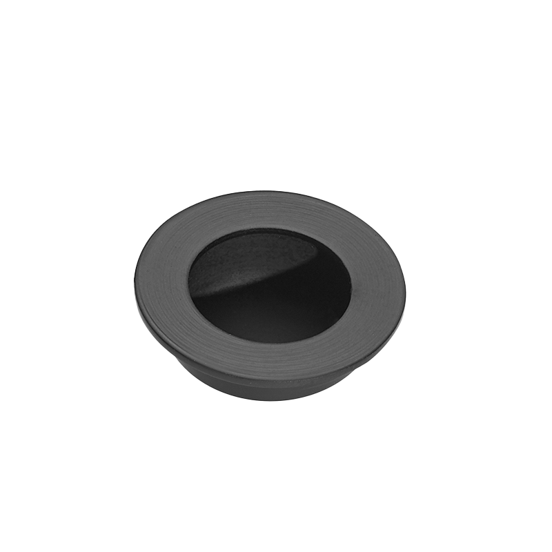 Virgo Matt Black Pocket Door Handle