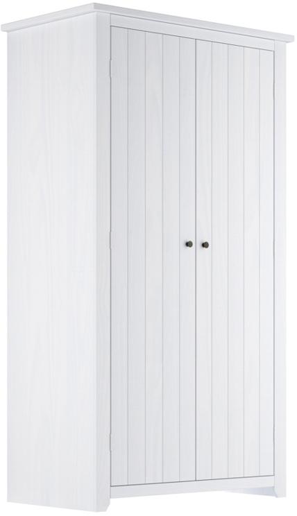 Havana White 2 Door Wardrobe