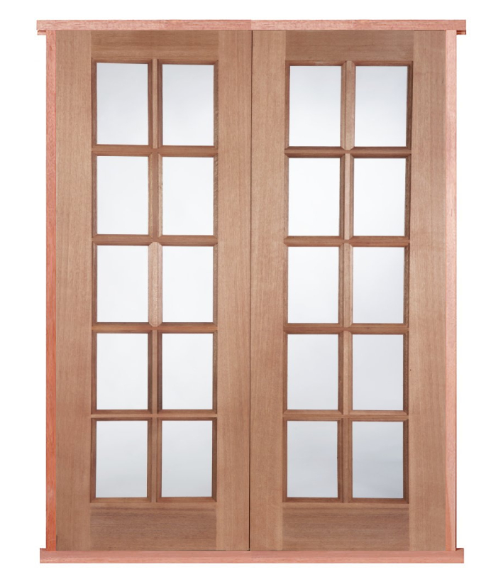 GTP Prehung Bespoke Solid Hardwood French Doors