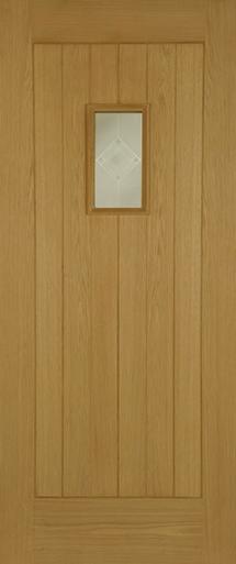 Hillingdon Thermal Rated External Oak Door (Part L)