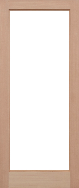 Pattern 10 Hemlock External Door (unglazed)