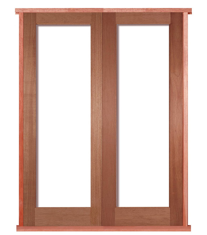 Pattern 20 Prehung Hardwood French Doors