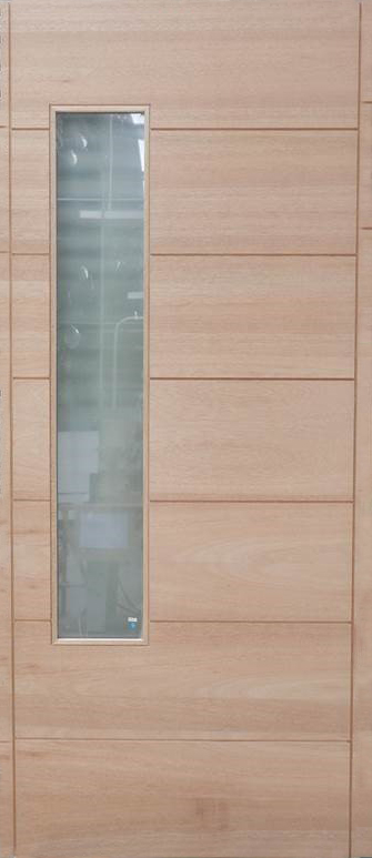 Modena 7P 1-Light External Hardwood Door