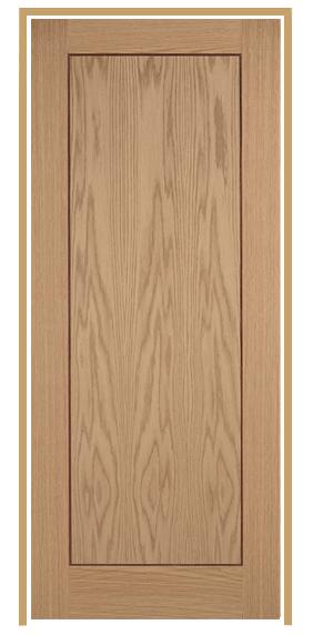 Inlay Oak Prehung Internal Door (pre-finished)