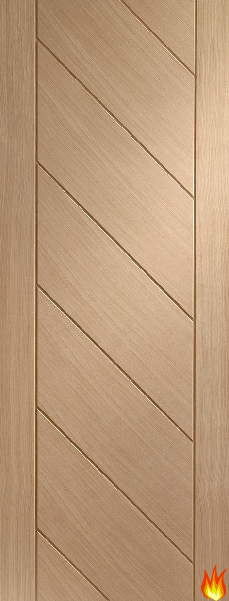 Monza Internal Oak Fire Door (FD30)