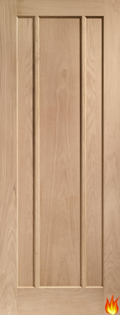 Worcester Internal Oak Fire Door (un-finished) FD30