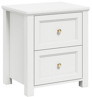 Ives White Bedside Cabinet