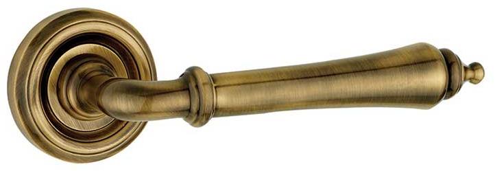 Jedo Camille Antique Brass Designer Lever on Rose