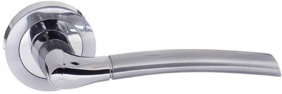 Falcon Twin Finish Designer Lever on Rose