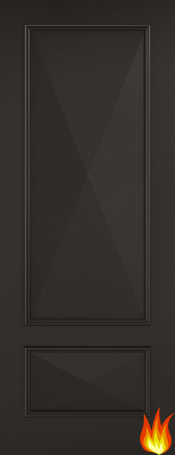 Knightsbridge Black Internal Fire Door (FD30)