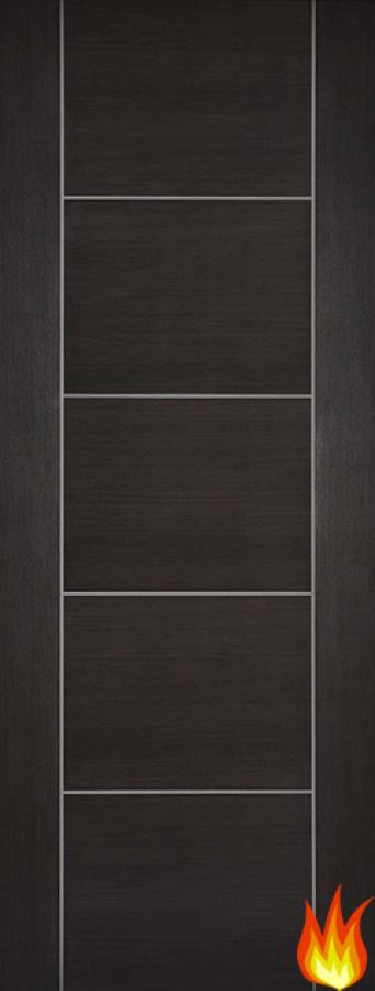 Vancouver Laminate Dark Grey Internal Fire Door (FD30)