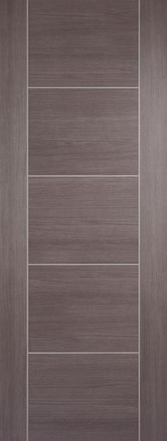 Vancouver Laminate Medium Grey Internal Door