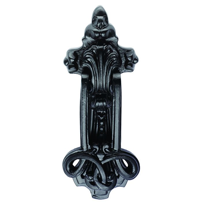 Black Antique Ornate Door Knocker